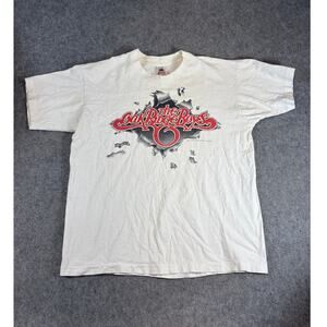 Vtg 90s Oak Ridge Boys The Tradition Continues Tour T Shirt Mens XL White Cotton